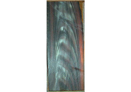 Dark Brown With White Streaks
